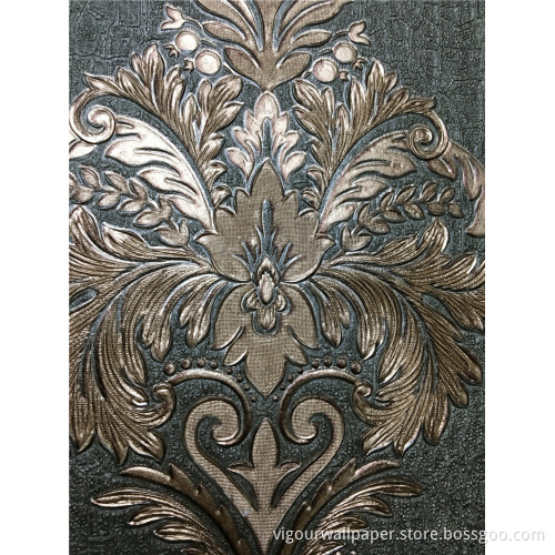 106cm Damascus pattern wallpaper 3D wall paper